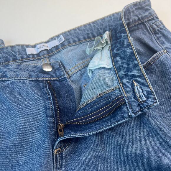 Women's Jean Bundle (2) Blue/Black Streetwear Casual Denim/Cargo Plus Size 16/18 - Picture 4 of 15